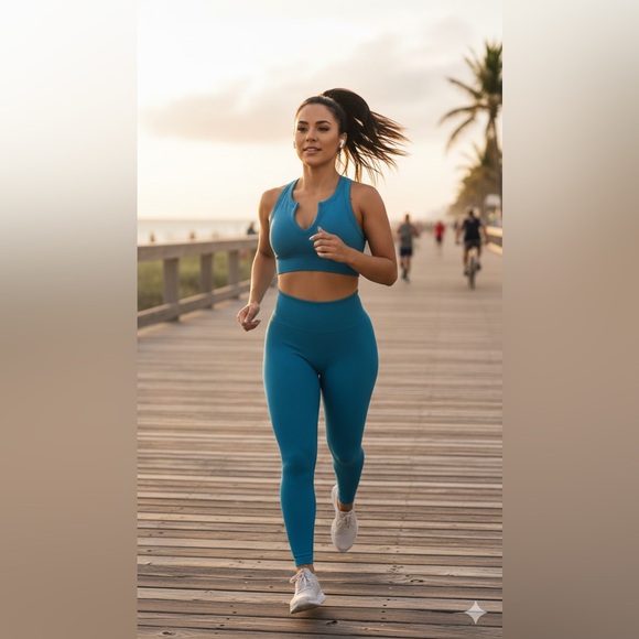 Other - BRAND NEW beautiful two piece workout or activewear set